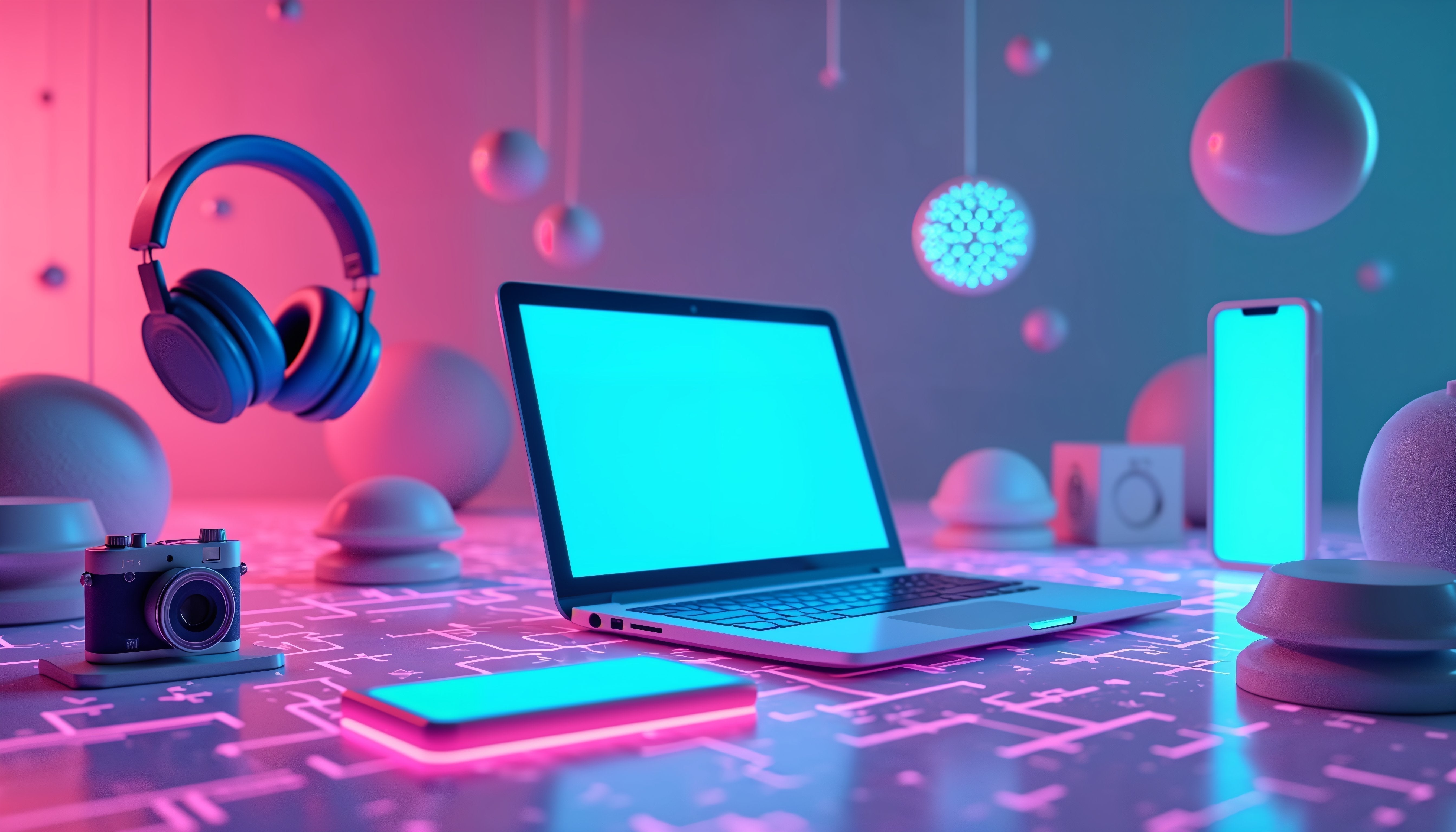 10 Innovative Everyday Products & Smart Home Gadgets Noviri Shop displayed with modern technology in vibrant colors.