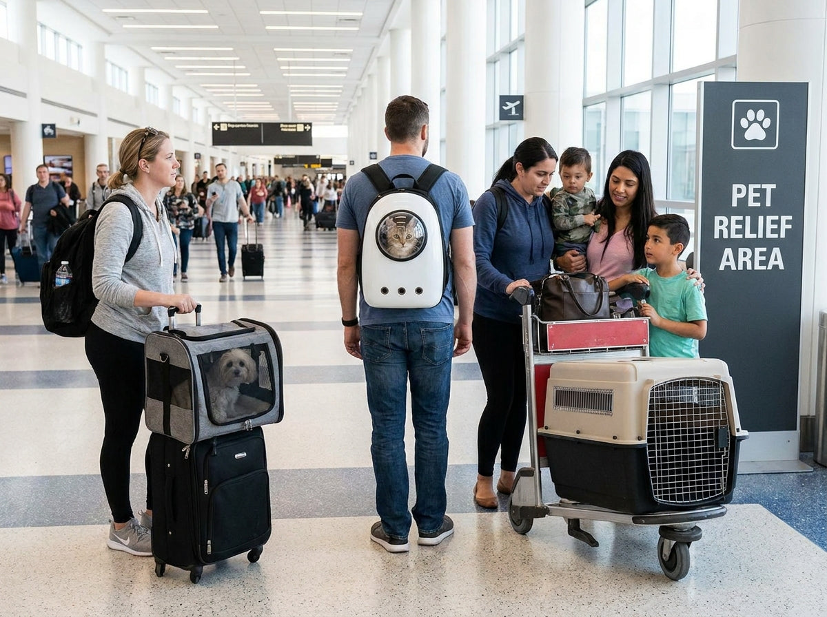 Pet Carriers & Travel