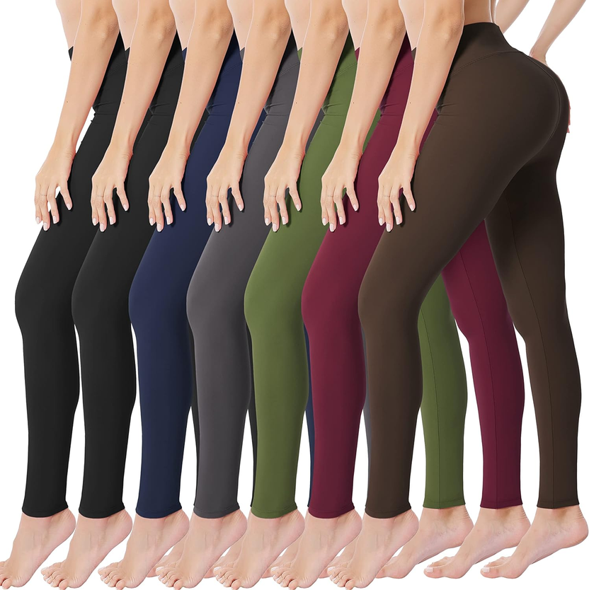 Creamlush High Waisted Leggings for Women Buttery Soft Stretchy Tummy Control Workout Yoga Running Pants(S-3Xl) الصورة الرئيسية