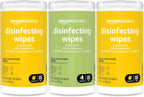 Disinfecting Wipes, Lemon & Fresh Scent, Sanitizes/Cleans/Disinfects/Deodorizes, 255 Count (2 Packs Lemon, 1 Pack Fresh Scent)