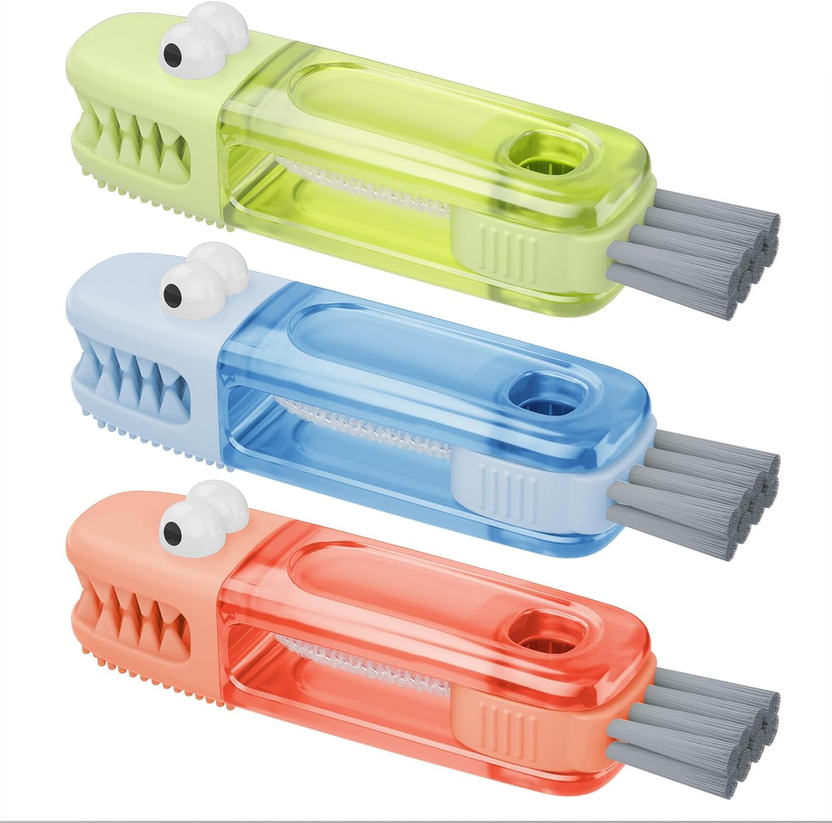 3 In 1 Cup Lid Gap Cleaning Brush Set Secondary image