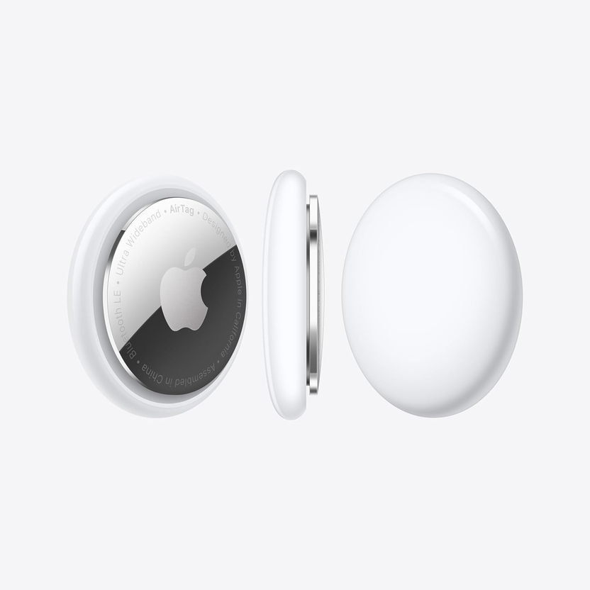 Airtag (1St Generation) - 4 Pack. Keep Track of and Find Your Keys, Wallet, Luggage, Backpack, and More. Simple One-Tap Set up with Iphone or Ipad, Bluetooth صورة ثانوية