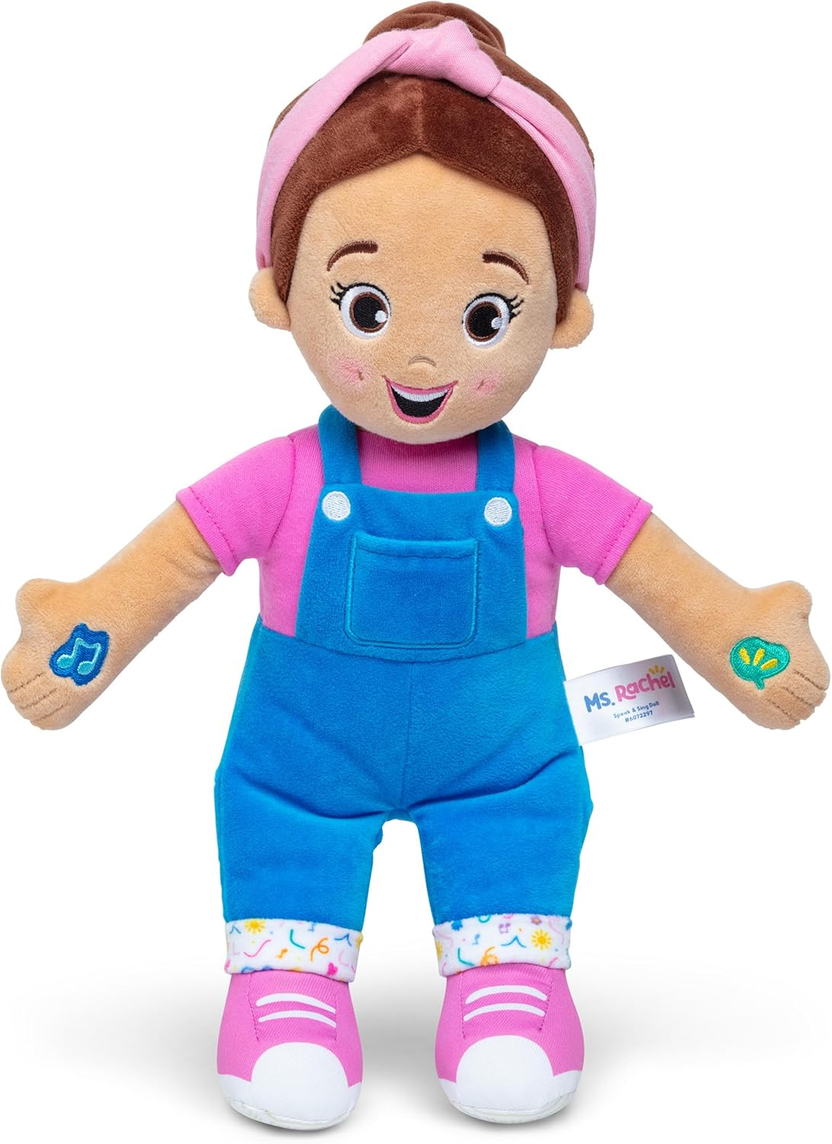 Official Speak & Sing Doll, 16” Tall Interactive Toy with 4 Songs & 16+ Phrases, Toddler Toys for Girls & Boys Ages 6 Months to 3+ Years. الصورة الرئيسية