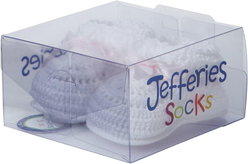 Baby-Girls Infant Hand Crochet Bootie صورة ثانوية
