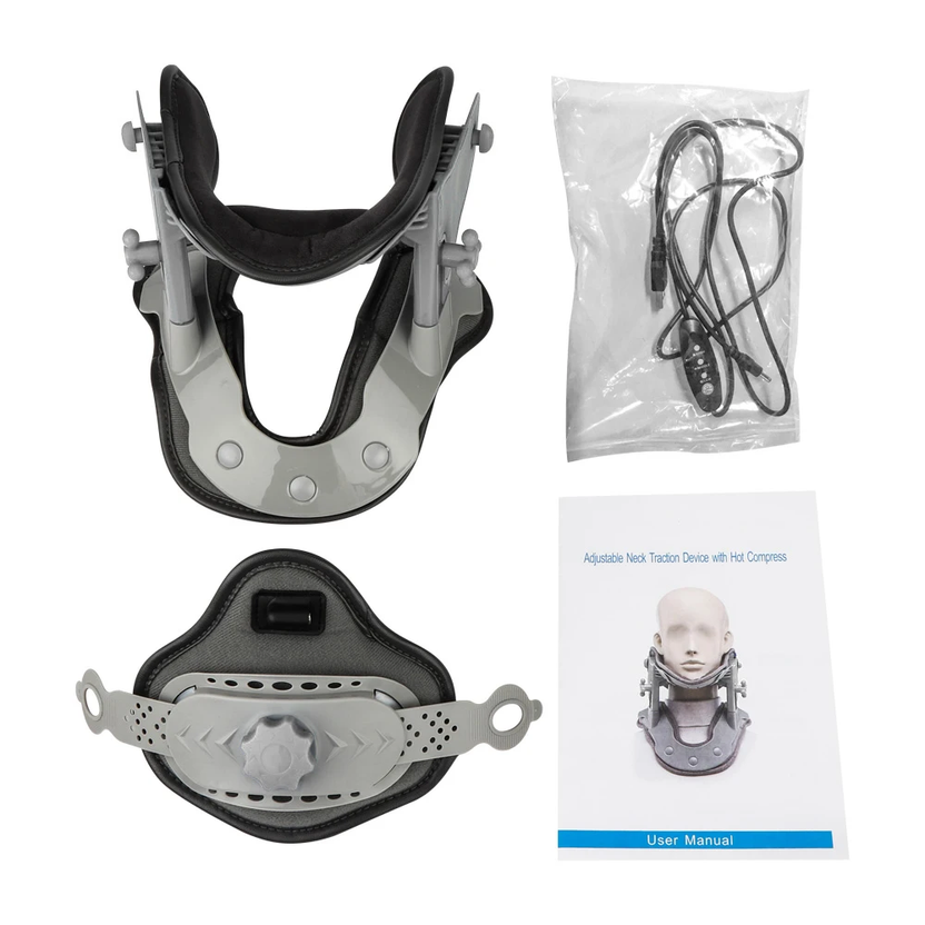 Medical Neck Traction Device Heating Inflatable Cervical Collar Correction Neck Retractor Cervical Collar Stretcher Corrector Main image