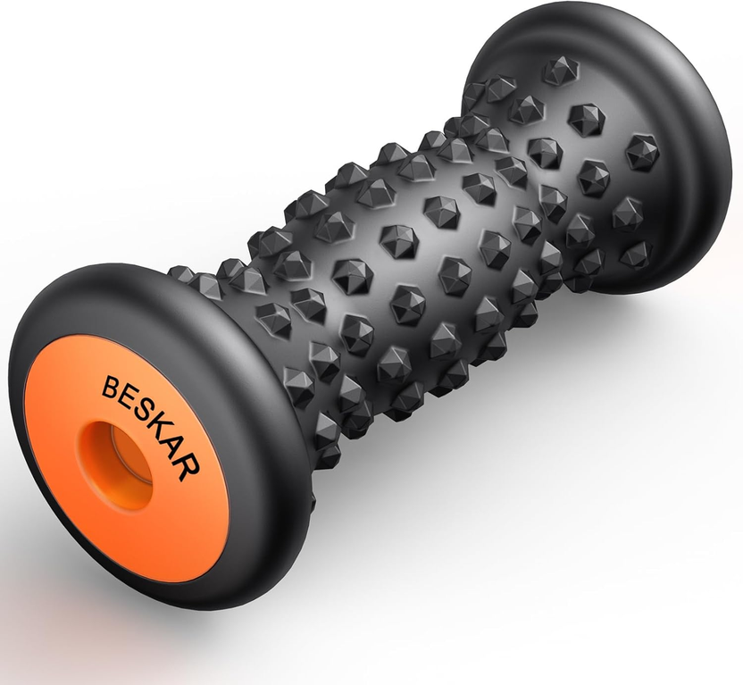 Foot Massager Roller for Plantar Fasciitis Relief, Portable, Deep Tissue Muscle Massage, Foot Arch and Heel Pain, Reflexology Tool الصورة الرئيسية