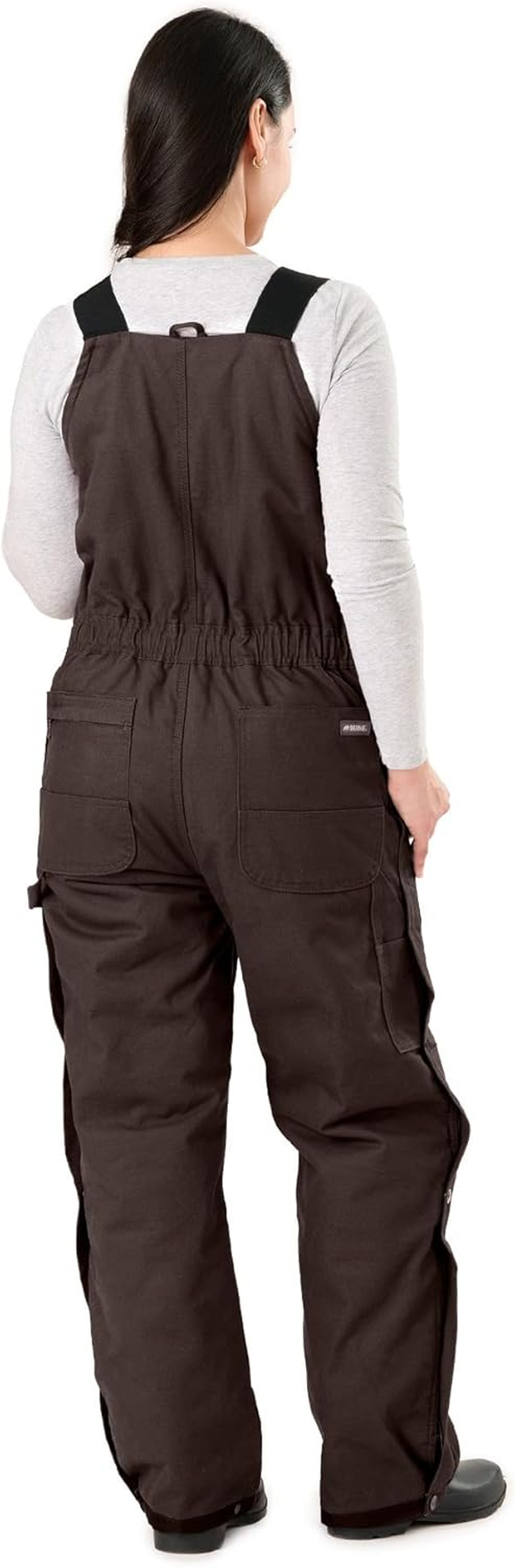 Women'S Softstone Duck Insulated Bib Overall صورة ثانوية