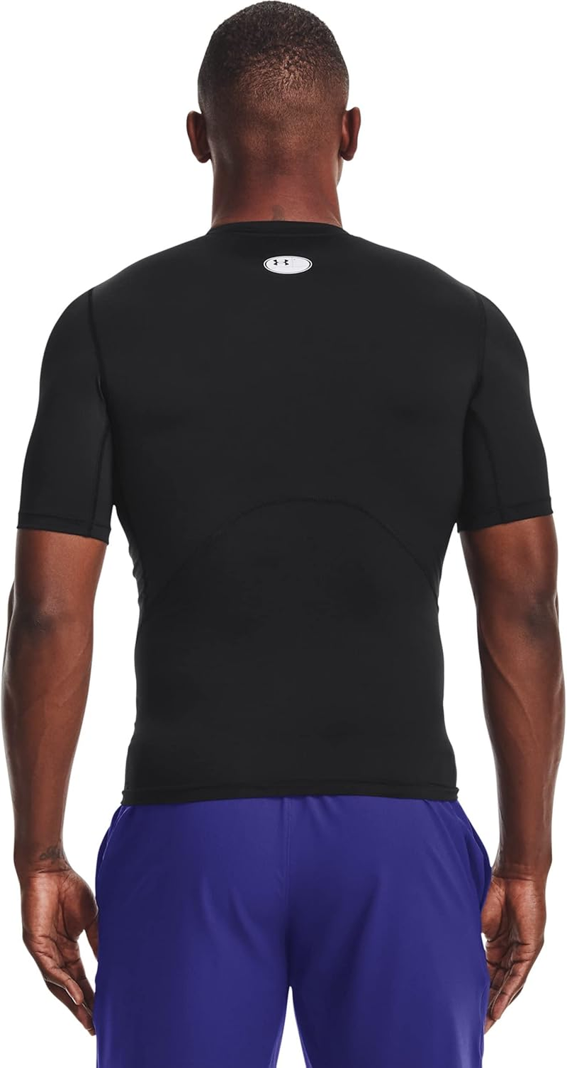 Men'S Heatgear Compression Short-Sleeve T-Shirt صورة ثانوية