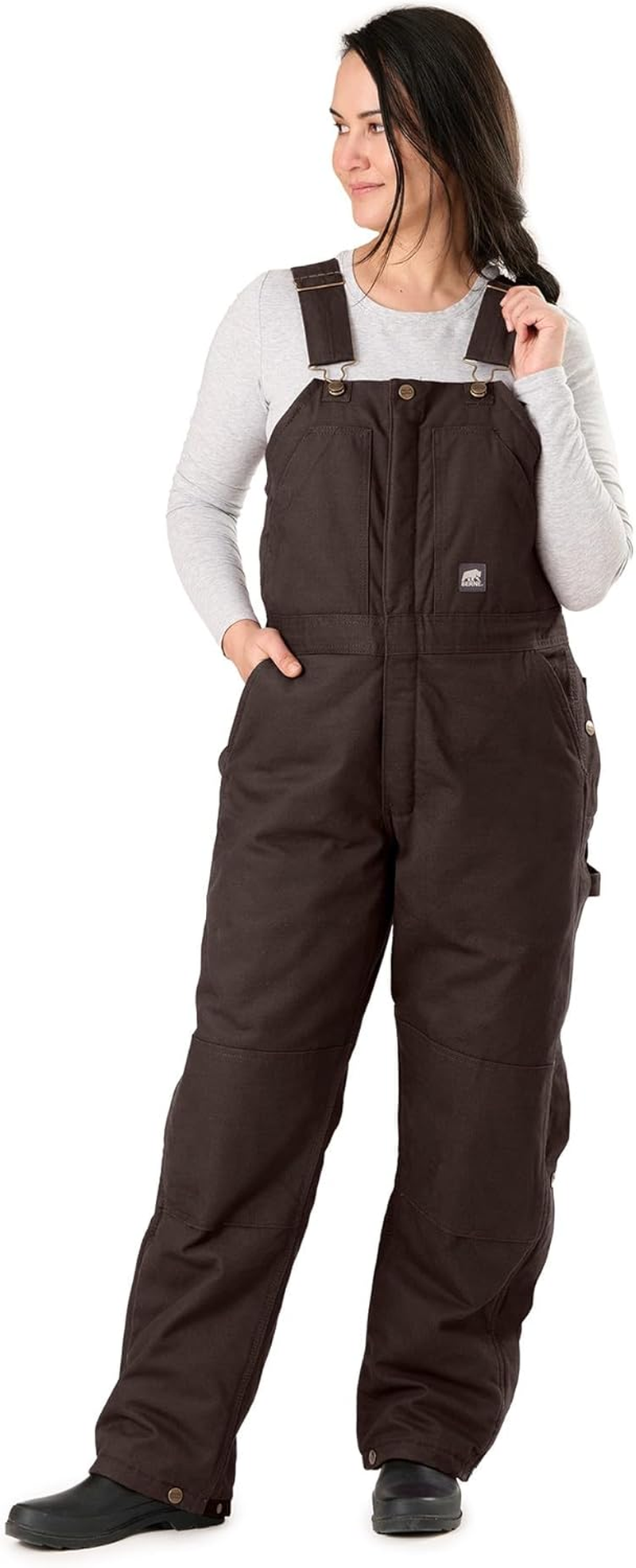 Women'S Softstone Duck Insulated Bib Overall الصورة الرئيسية