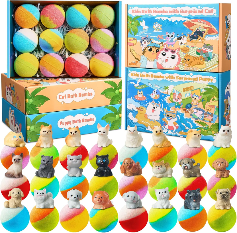 Bath Bombs For Kids With Surprise Inside الصورة الرئيسية