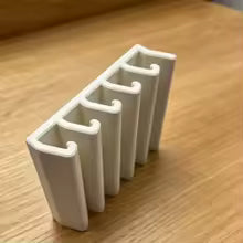 Space Saving Under Cabinet Lid Storage Rack Wall Mount Multi-Slot Sturdy Holder For Kitchen Sturdy Container Lids Holder Main image