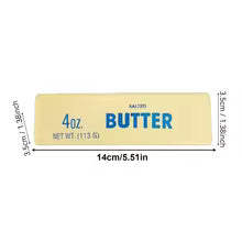 Squishy Elastic Butter Stick Fidget Toy Cheese Shape Stress Relief Game Funny Decompression Prank Squeeze Toy for Anxiety Relief Secondary image