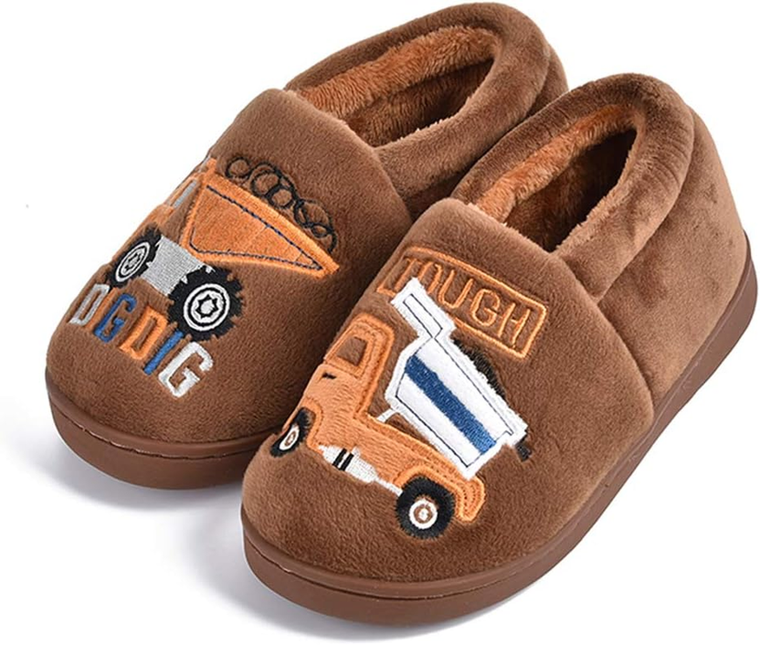 Toddler Slippers Boys Girls House Shoes Little Kids Home الصورة الرئيسية