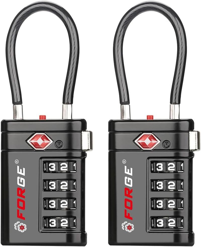 Tsa Approved Luggage Locks 4 Digit Combination Tsa الصورة الرئيسية
