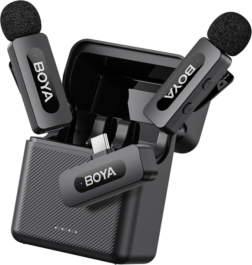 Wireless Lavalier Microphone الصورة الرئيسية