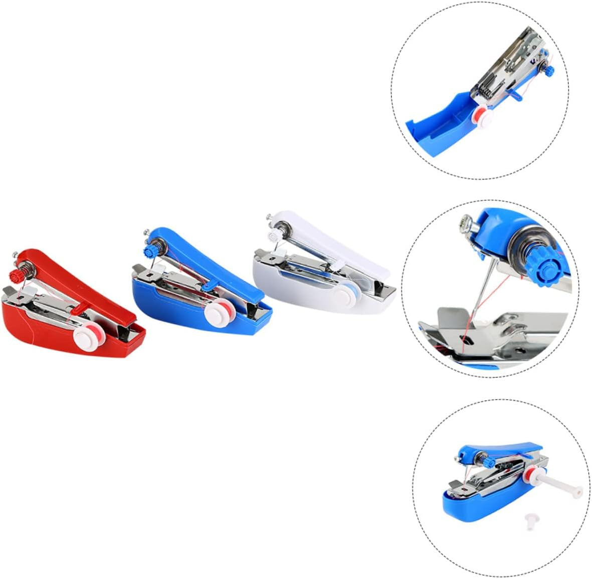Handheld Sewing Device Mini Sewer Upholstery Sewing Machine Easy to Use