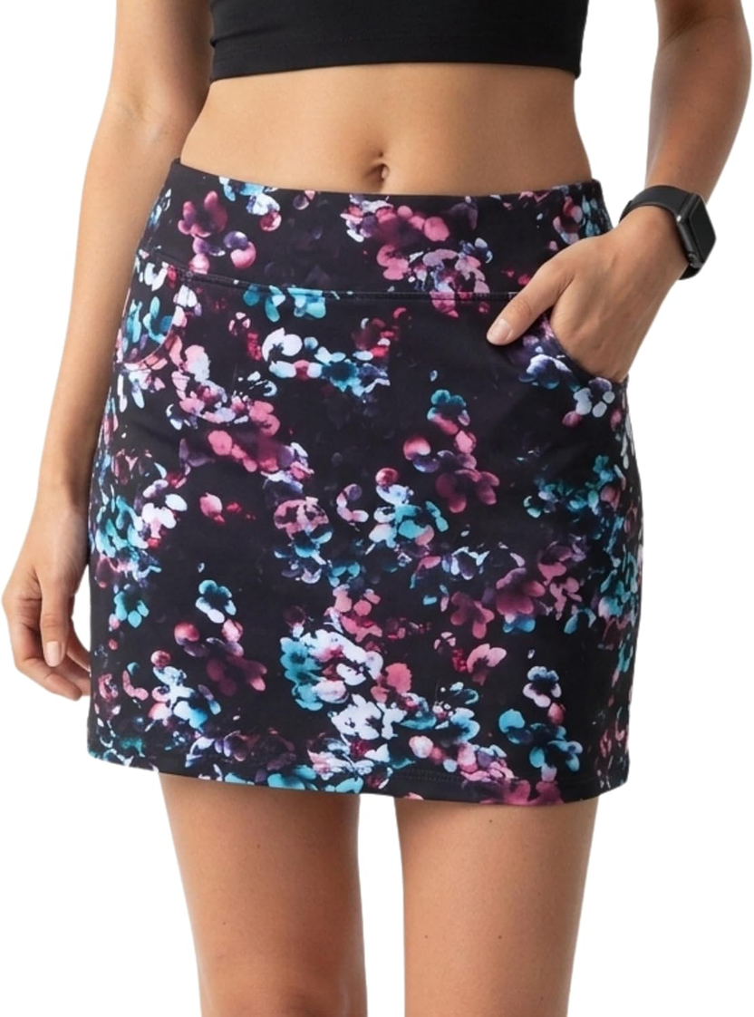 Skort for Women Lightweight Activewear Skirt for Running Tennis Golf Workout Pickleball Walking Casual الصورة الرئيسية