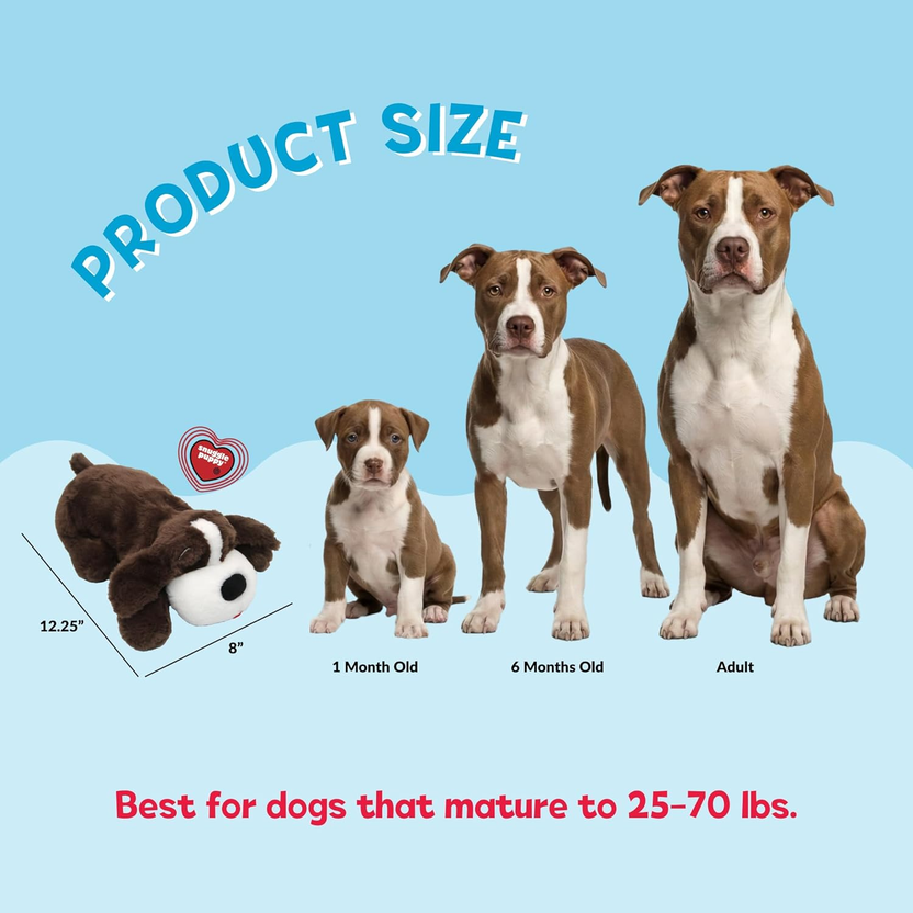 Original Toys - Heartbeat Puppy for Dogs - Pet Anxiety Relief and Calming Aid - Comfort Dog Toys for Behavioral Training صورة ثانوية