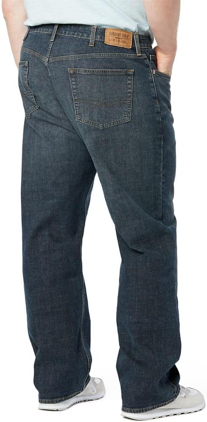 Men'S Regular Fit Jean Pants صورة ثانوية