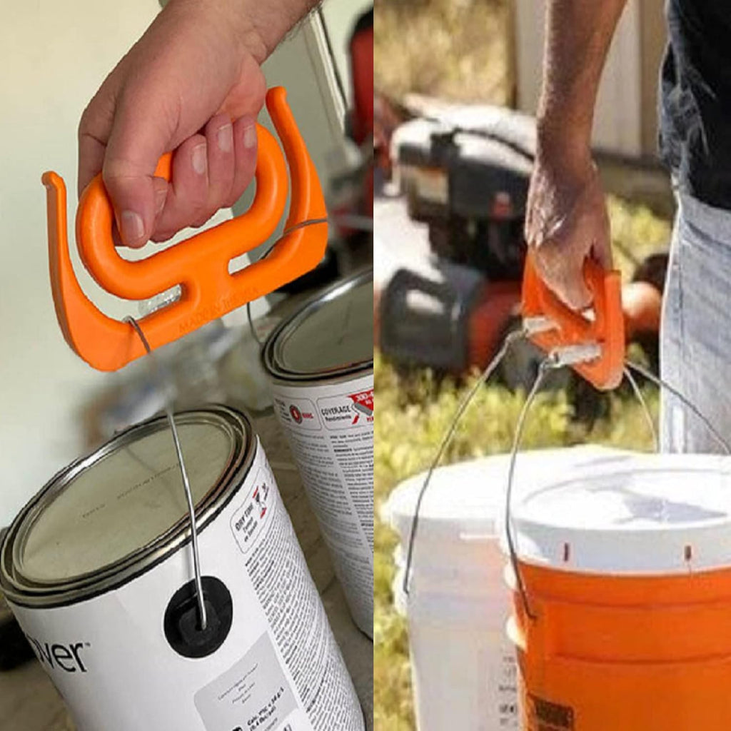 Multi Purpose Heavy Duty Handle/Holder/Carrier - Grocery Bags Shopping Bags Propane Tanks Dry Cleaning Paint Cans 5-Gallon Buckets Durable 100 Lbs per Noviri Shop - Made in the USA