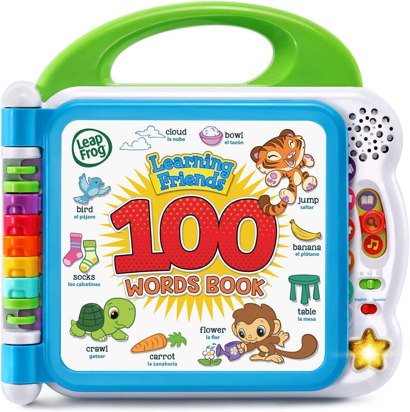 Learning Friends 100 Words Book, Green الصورة الرئيسية